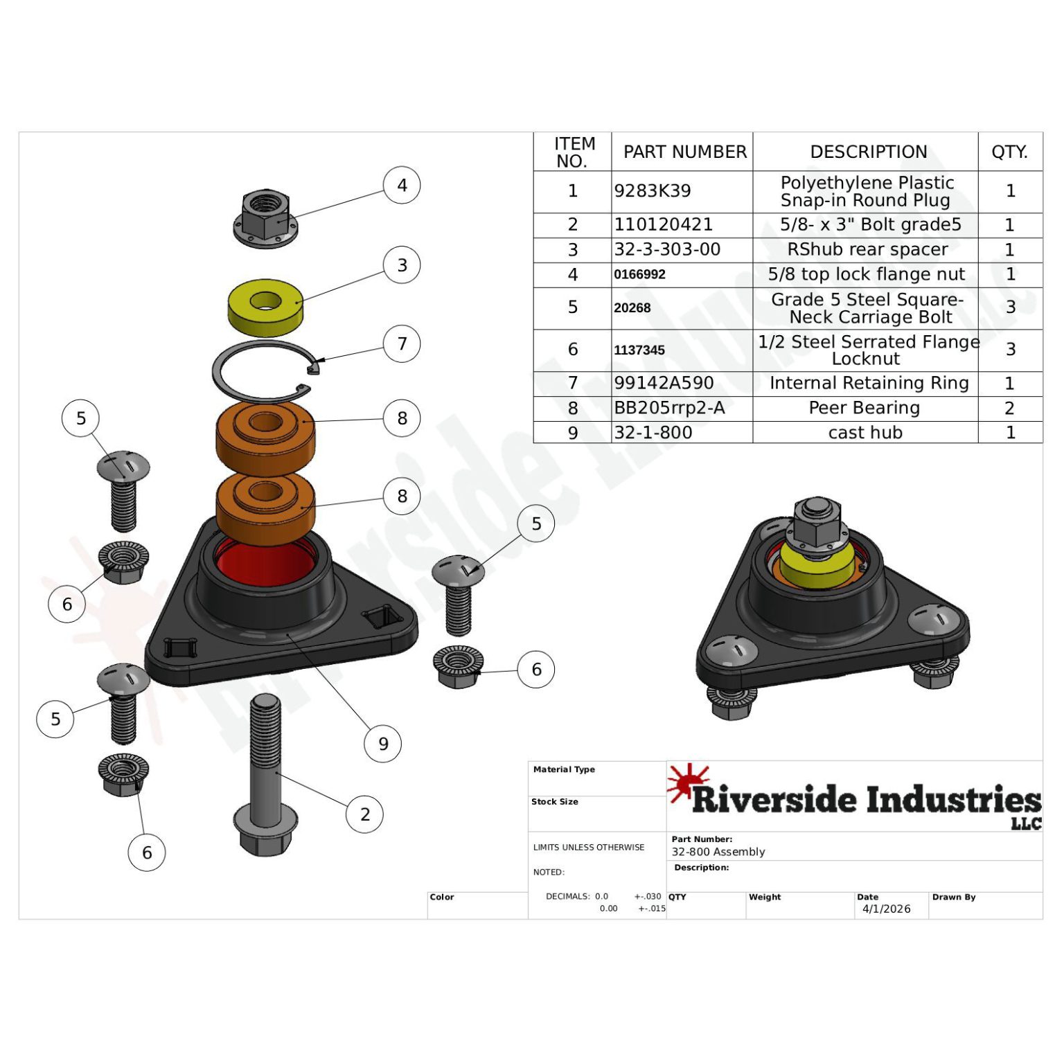 Exploded view of mechanical assembly diagram.